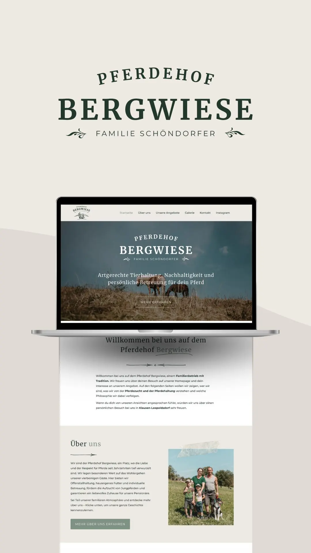 Pferdehof Bergwiese – Projektansicht 1