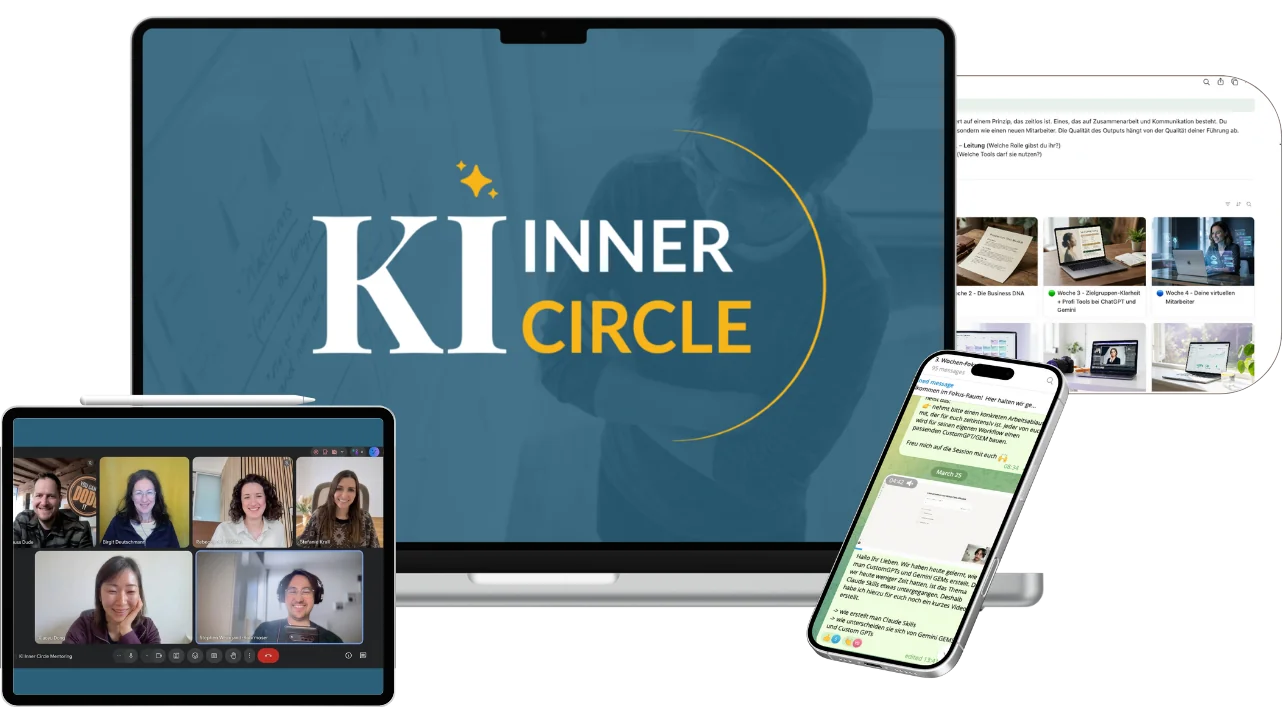 KI Inner Circle auf verschiedenen Geräten