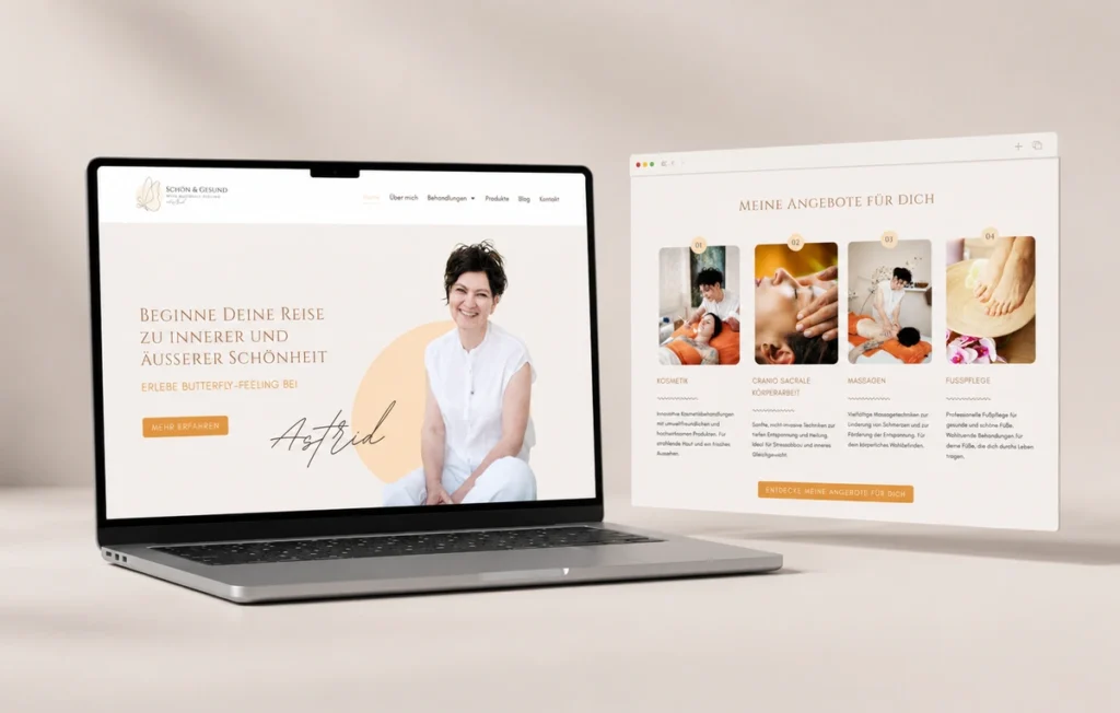 Schön & Gesund Astrid - Webdesign